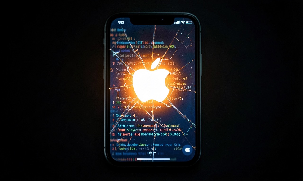 Apple Support app icon overlaid with Anthropic Claude AI interface elements on a smartphone screen