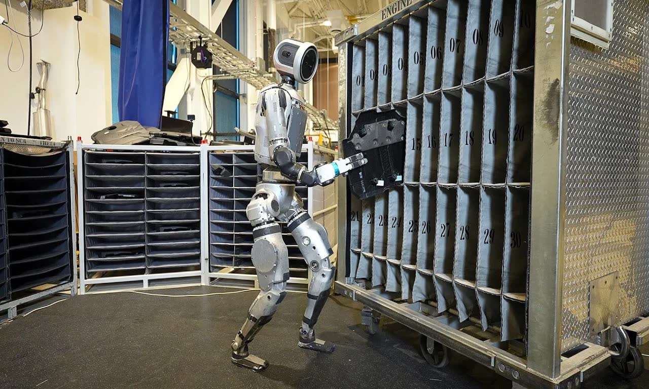 Boston Dynamics electric Atlas humanoid robot