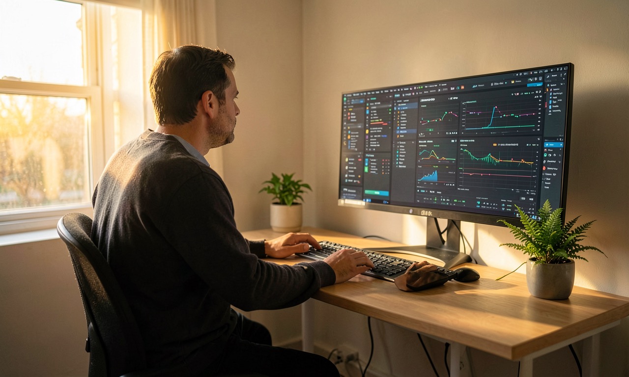 A single founder at a laptop orchestrating an AI-native company with multiple AI agents