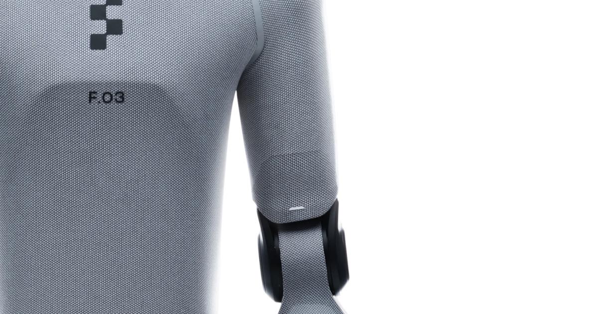 The Figure 03 humanoid robot, Figure AI's third-generation general-purpose humanoid