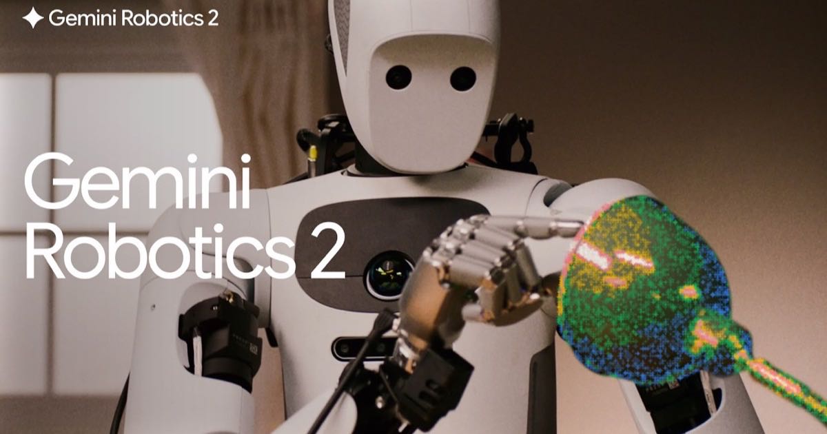 Apptronik Apollo 2 humanoid robot running Gemini Robotics 2