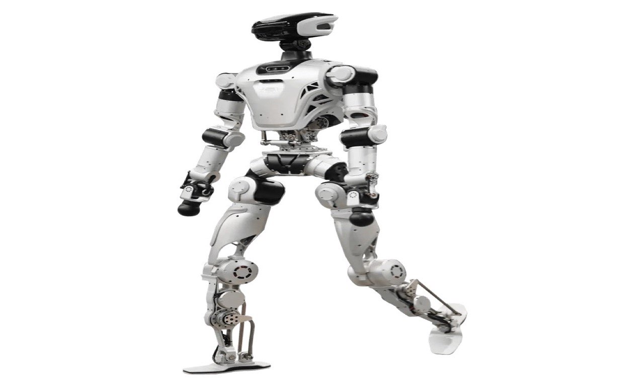 LimX Dynamics CL-1 humanoid robot climbing stairs