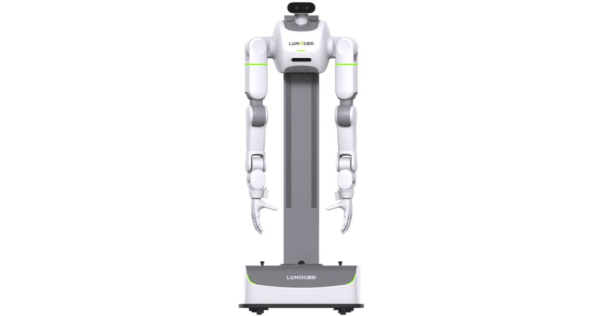 Lumos Robotics MOS dual-arm wheeled robot designed for industrial inspection and material handling