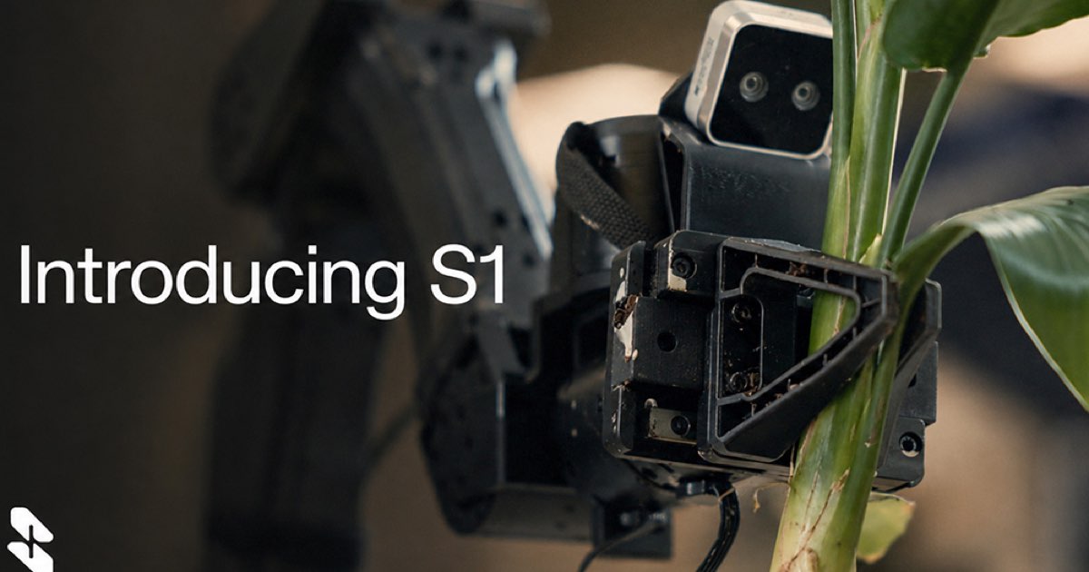 Skild AI says its S1 robot foundation model enables in-context learning, letting robots take on long tasks from a single demonstration video