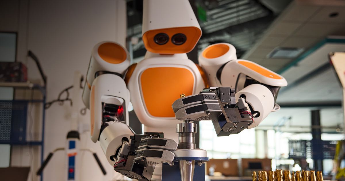 Walden Robotics humanoid robot performing production work at a Toyota factory